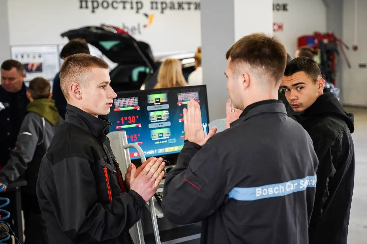 У Борисполі відкрили Bosch Junior Academy для підготовки майбутніх фахівців