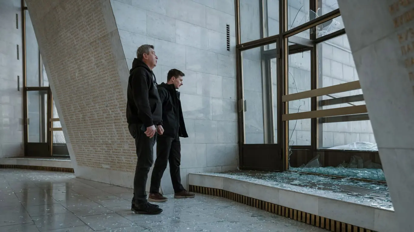 Музей біля «Батьківщини-матері» у Києві зазнав пошкоджень через російську атаку