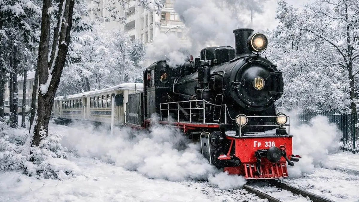 Київська дитяча залізниця вперше запрацювала без сезонних перерв