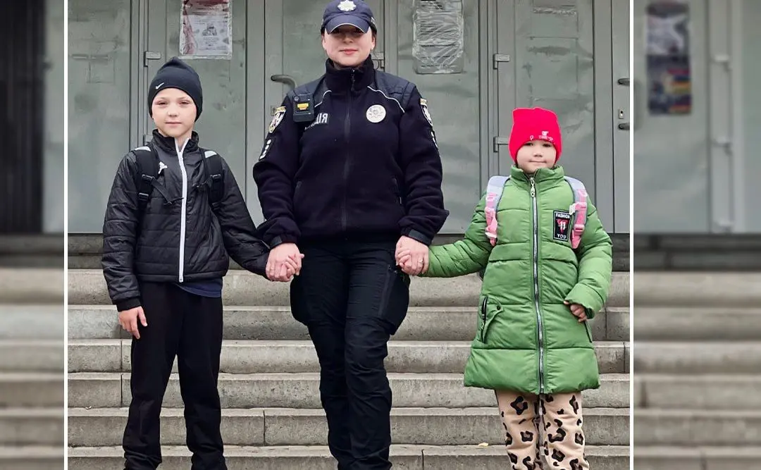 Столичні патрульні нагадали батькам школярів основні правила безпеки під час осінніх канікул