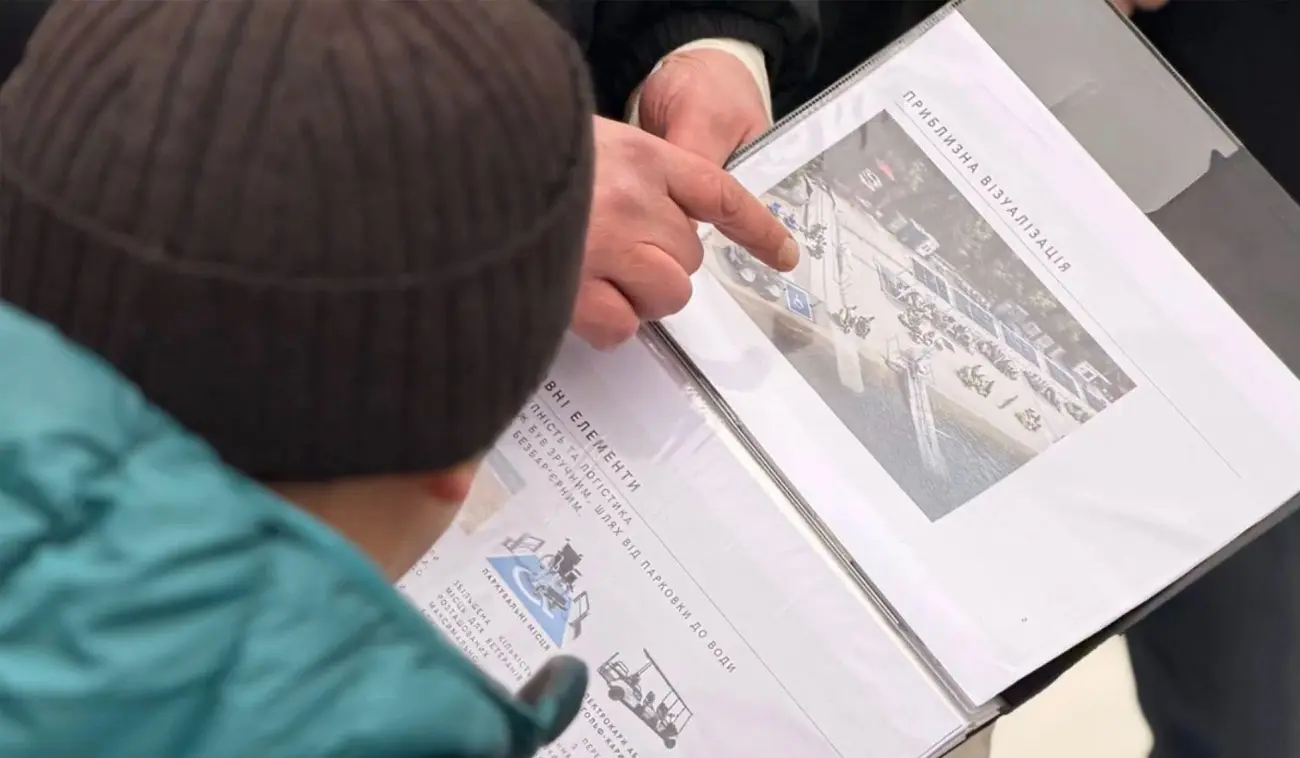 У Києві планують облаштувати безбар’єрний пляж із доступом до води