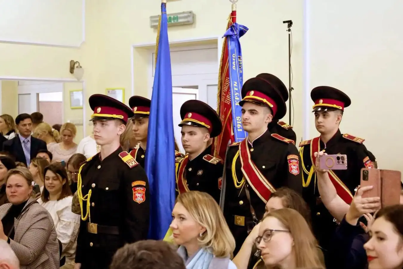 Збільшення кількості першокласників у Кадетському корпусі Києва