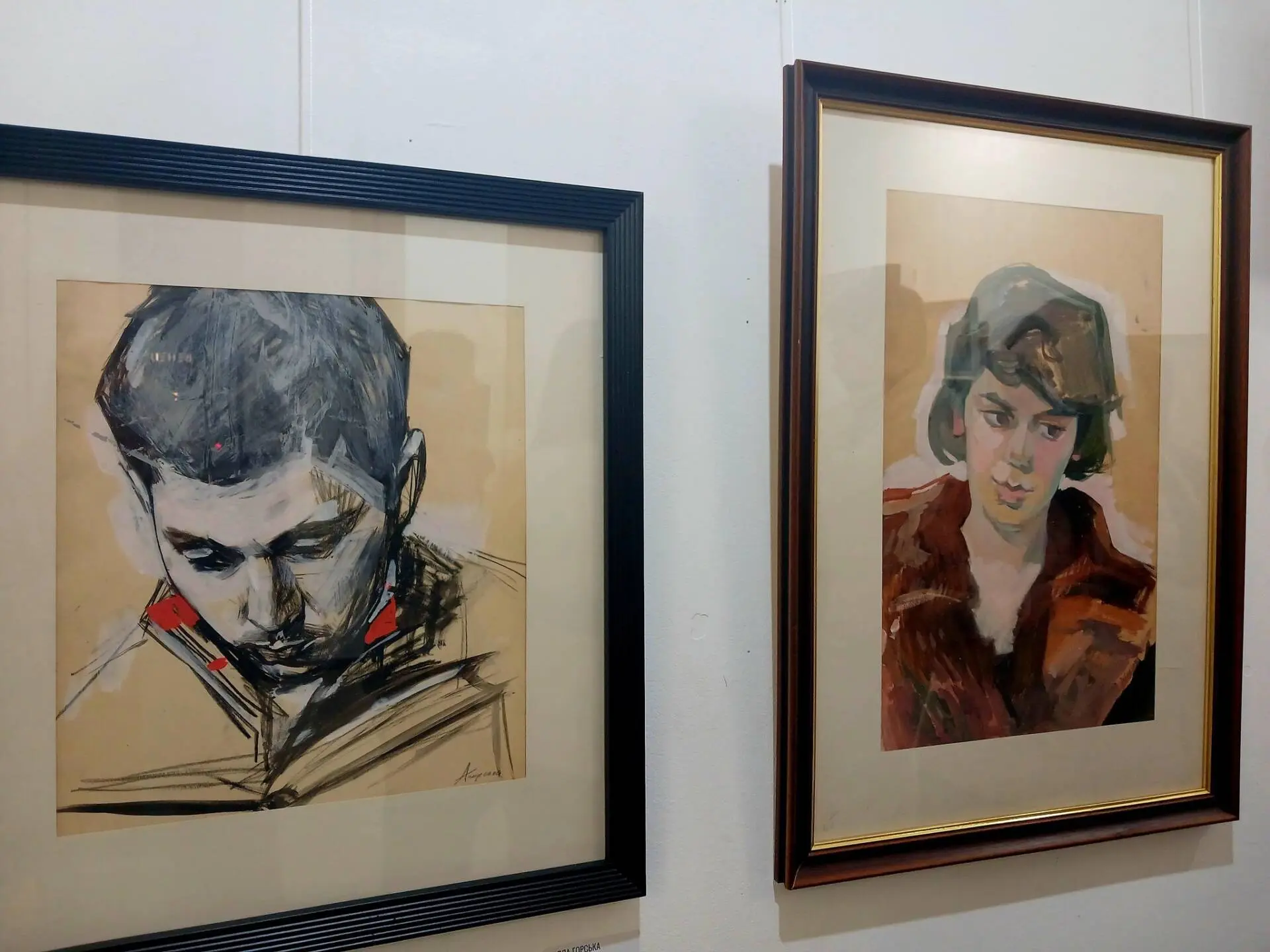 У Києві відкрилася виставка графіки подружжя Алли Горської та Віктора Зарецького