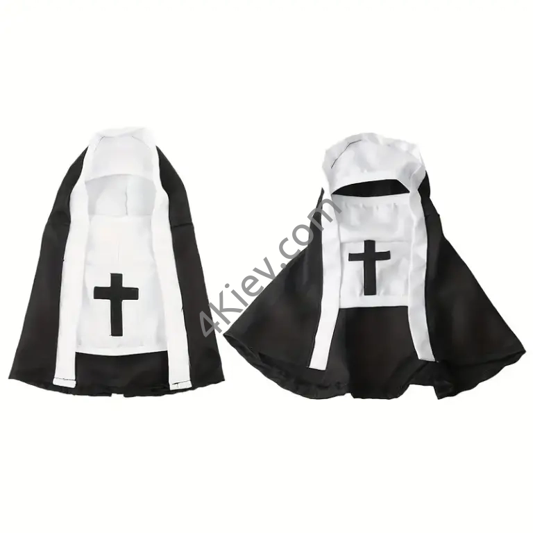 Костюм монахині для котів та малих собак