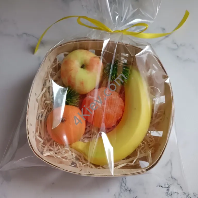 Мило ручної роботи "Кошик фруктів"