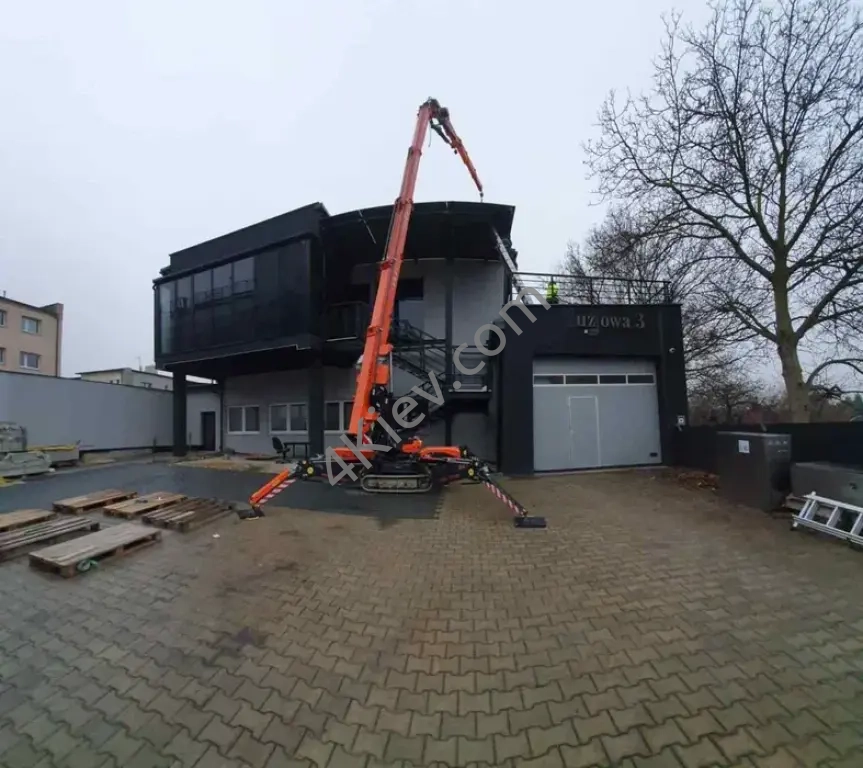 Оренда міні маніпулятору та крану павука мини кран паук