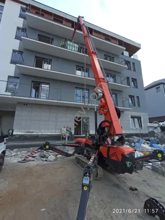 Оренда міні маніпулятору та крану павука мини кран паук