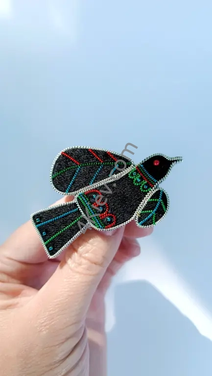 Брошка Пташка