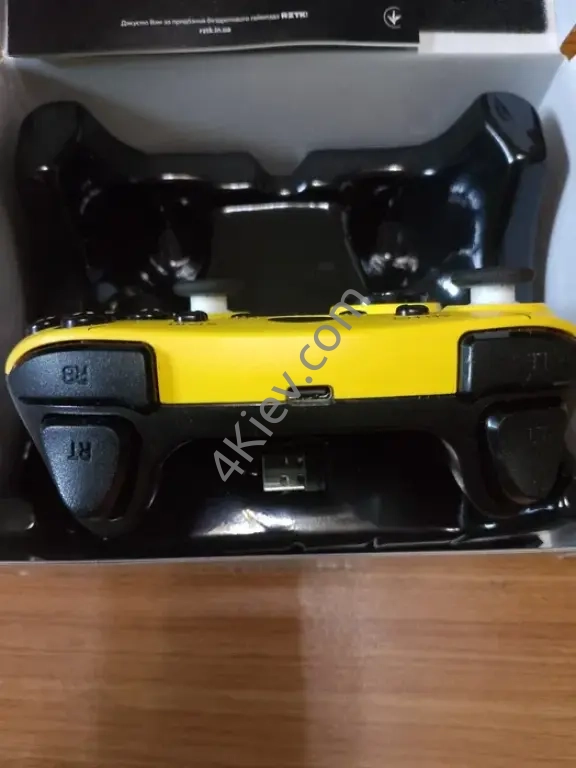 Бездротовий геймпад RZTK GamePad BT 5.0 PC/iOS/Android/PS3/PS4 Yellow