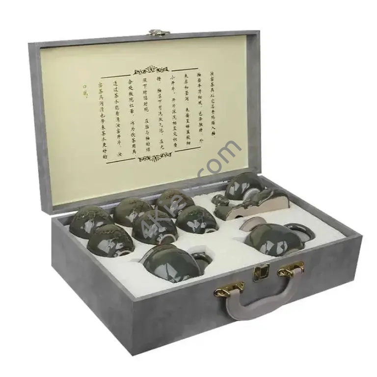 Набір чайної церемонії Lesko TZ-205 Квітка Сливи приготування гайвань