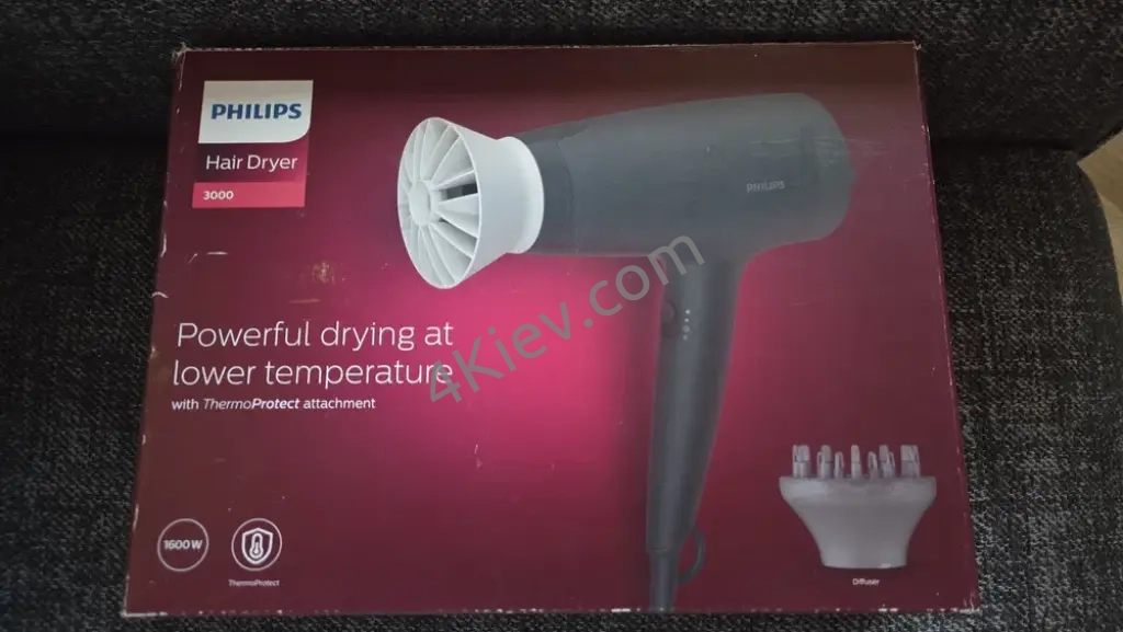 Фен Philips з дифузором Новий