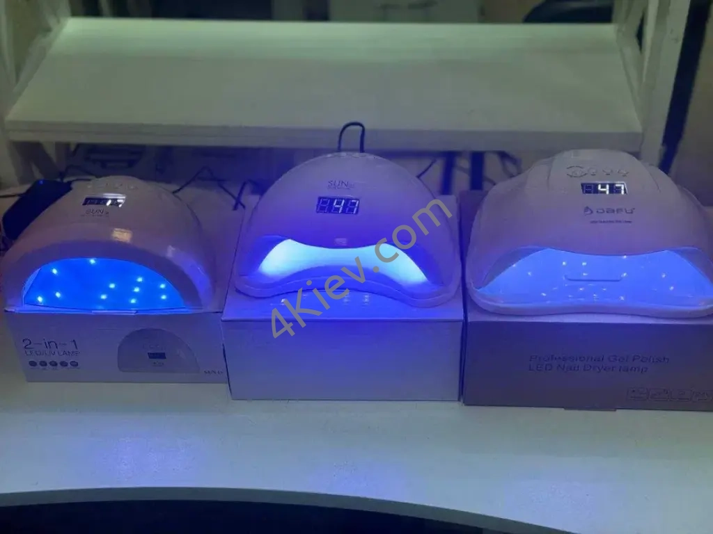 UV LED лампа SUN 5 и X 48-54 Вт для маникюра и педикюра для гель-лака