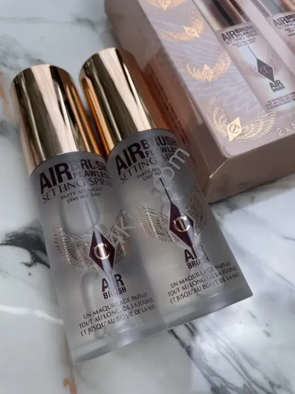 Набір фіксотор макіяжу Charlotte Tilbury Airbrush Flawless Setting Spray Mini Set (2×34 мл)