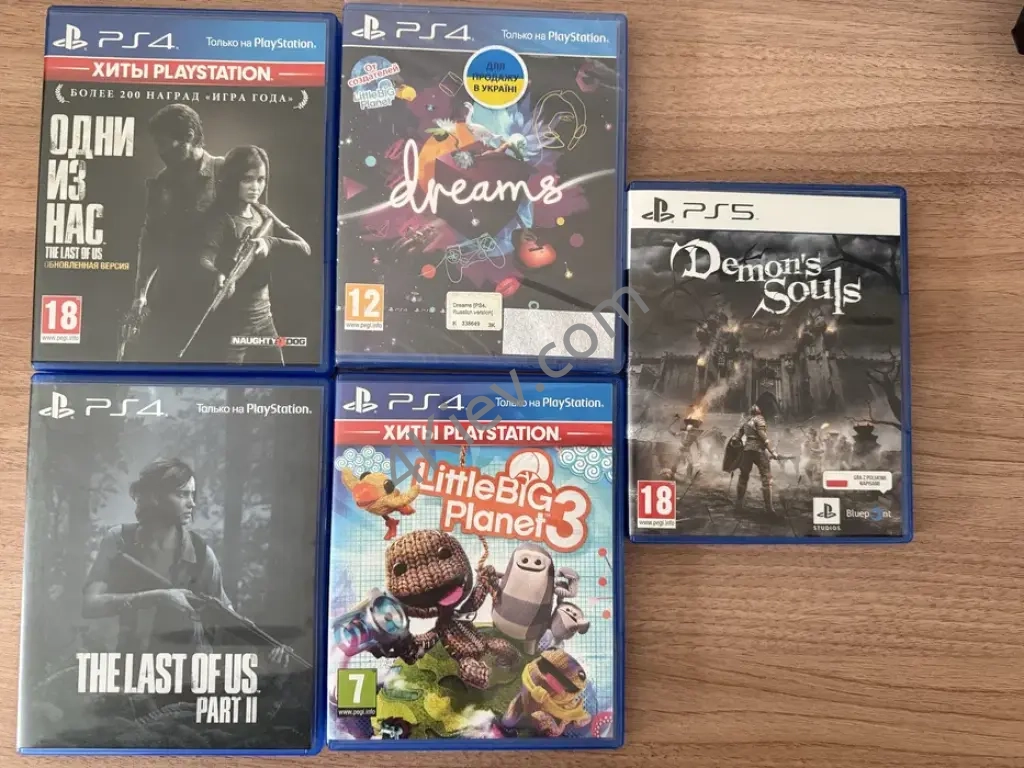Диски Playstation 4 / Playstation 5