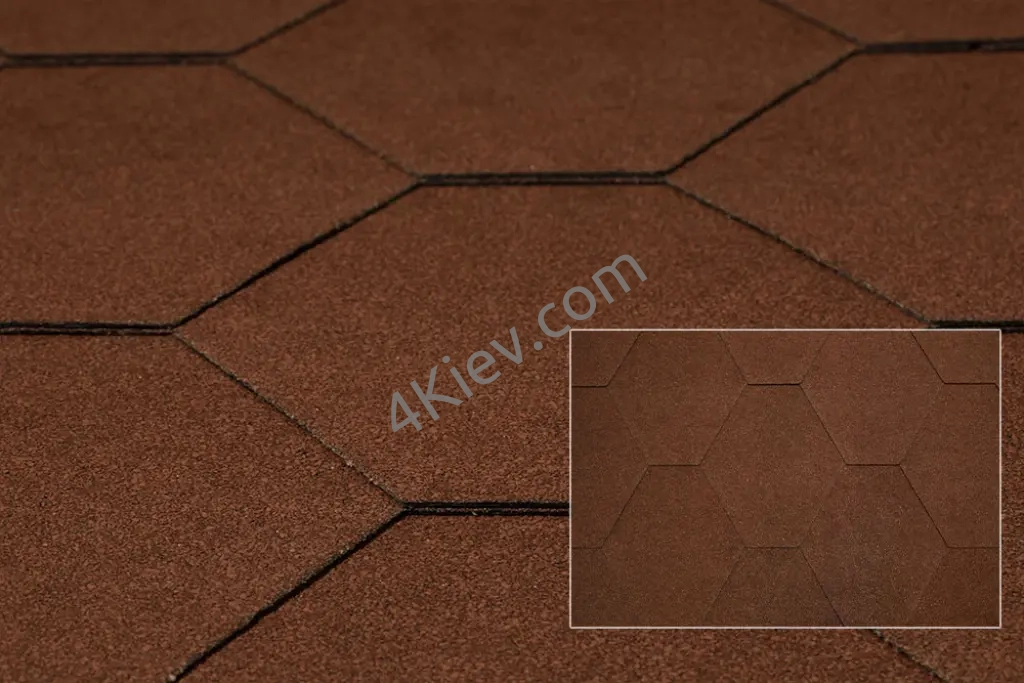 Бітумна черепиця KATEPAL CLASSIC KL