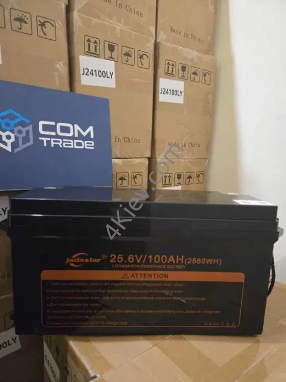 Акумуляторна батарея Jsdsolar 24v100ah (J24100) LiFePO4 25.6 В 100А·г