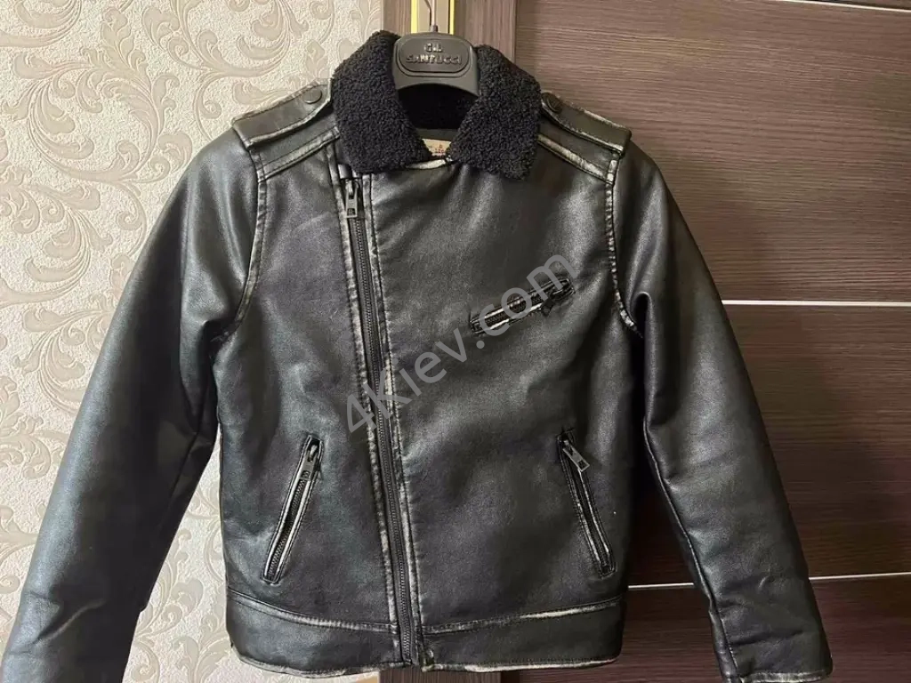 Продам шикарну дублянку ZARA для хлопчика 6-7 років - 128 см