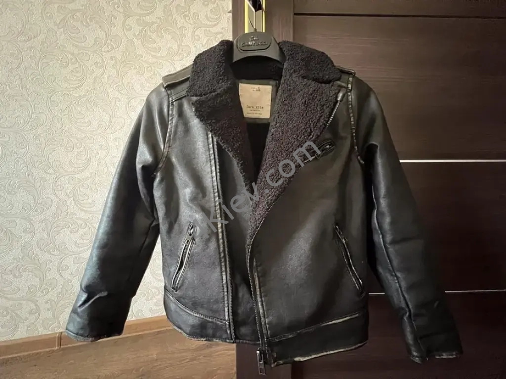 Продам шикарну дублянку ZARA для хлопчика 6-7 років - 128 см