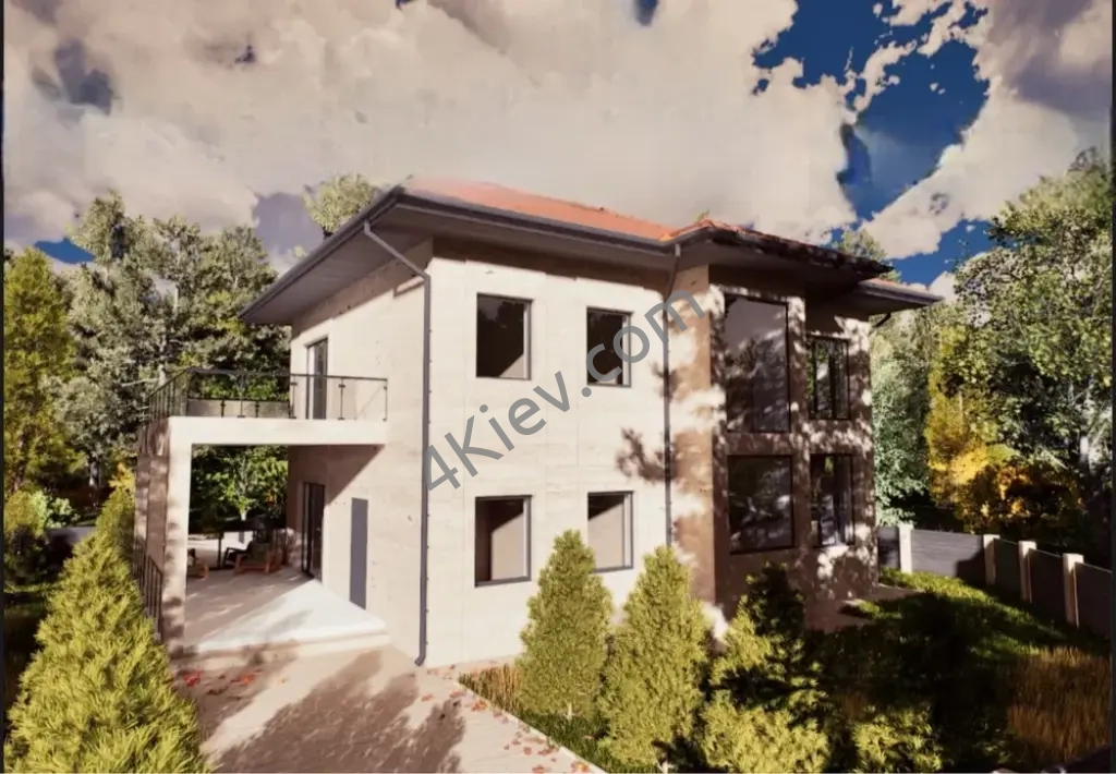 сучасний будинок в Гореничах, 10 соток