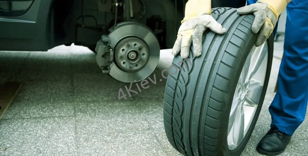 Шиномонтаж, заміна шин, штука