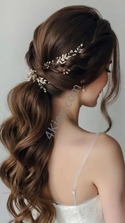 весільні зачіски