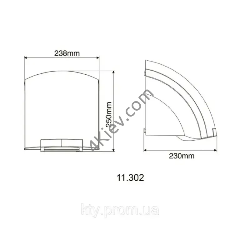 Сушарка для рук JetDry 1800 W