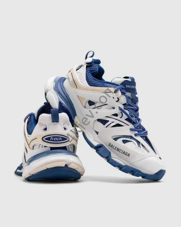 Кросівки Balenciaga Track 3.0 Worn Out White/Blue premium