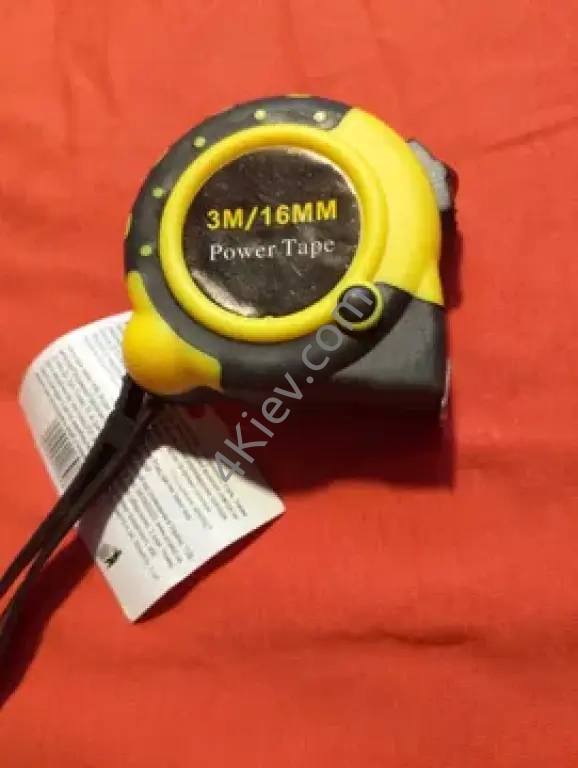 Рулетка будівельна 3 м
