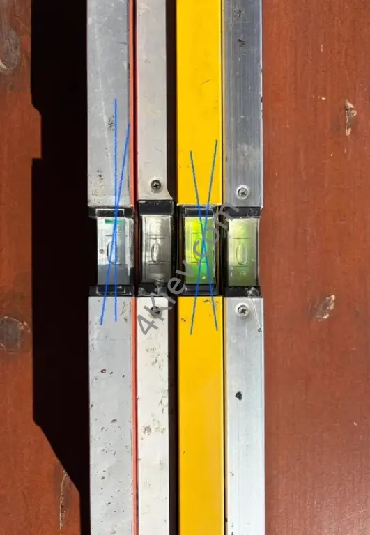 Рівень будівельний 120 см, 80 см