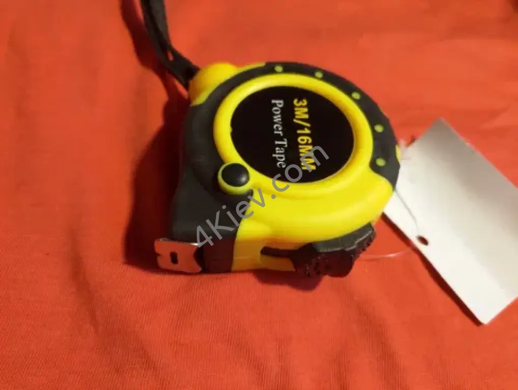 Рулетка будівельна 3 м