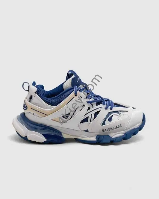Кросівки Balenciaga Track 3.0 Worn Out White/Blue premium