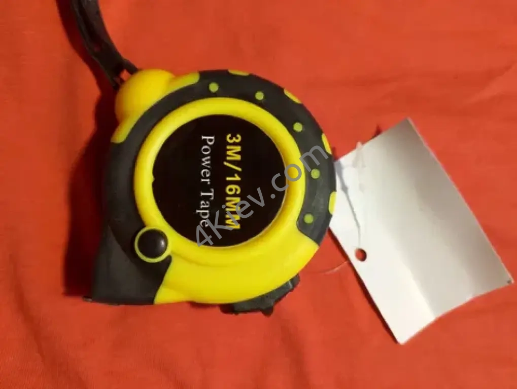 Рулетка будівельна 3 м