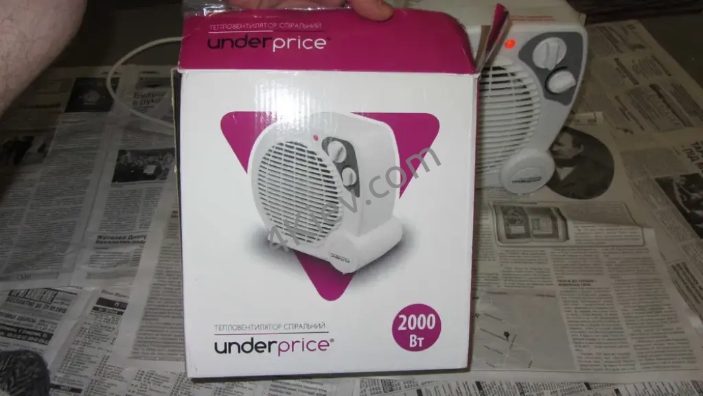 Продам новый тепловентилятор дуйчик UNDERPRICE FH-2005