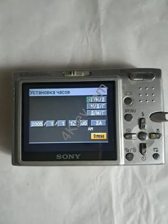 фотоапарат sony super steady shot DSC-T9