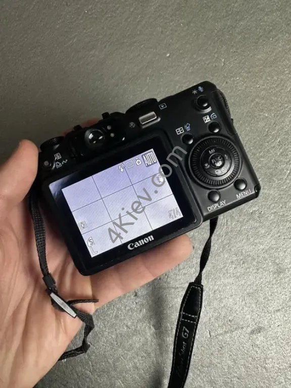 Цифровий фотоапарат Canon PowerShot G7