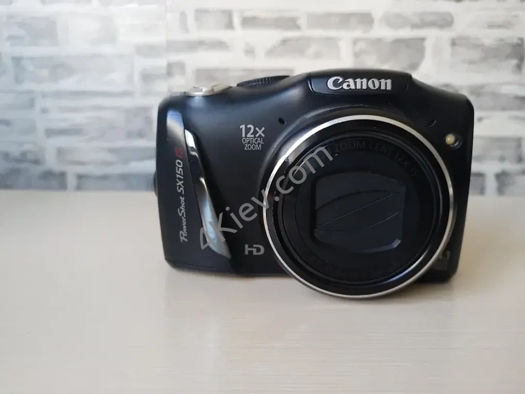 Цифровий фотоапарат Canon PowerShot SX150 IS — робочий, 12х зум