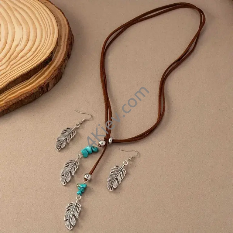 Винтажное этническое ожерелье