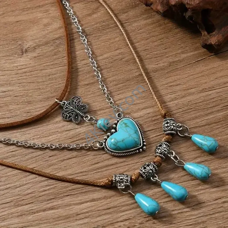 Винтажное этническое ожерелье