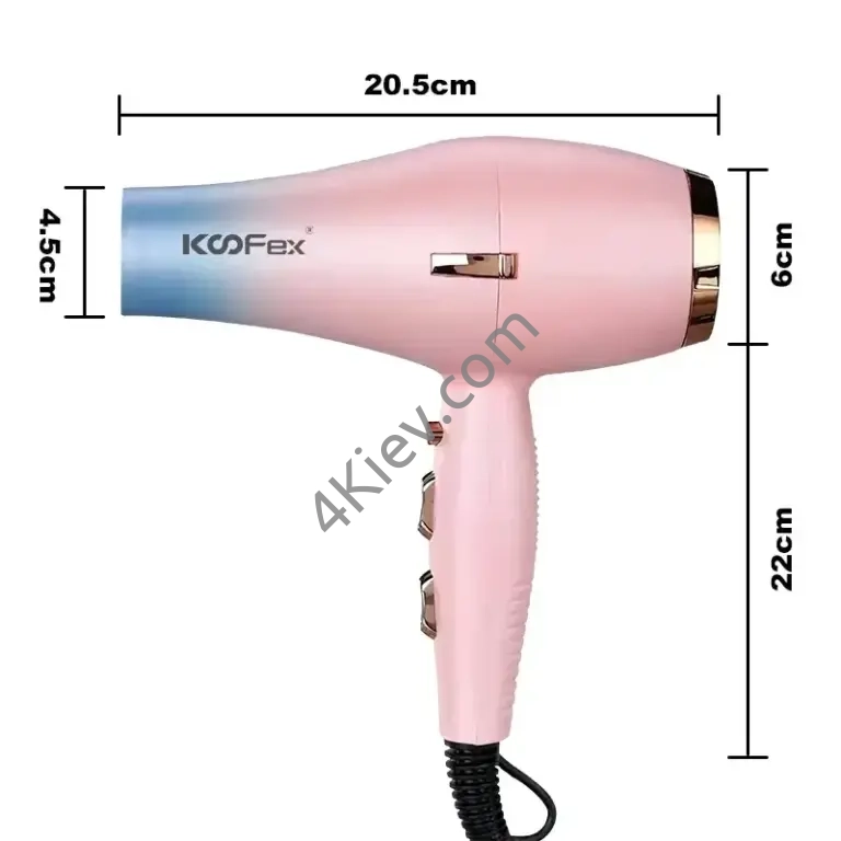 Потужний фен для волосся професійний