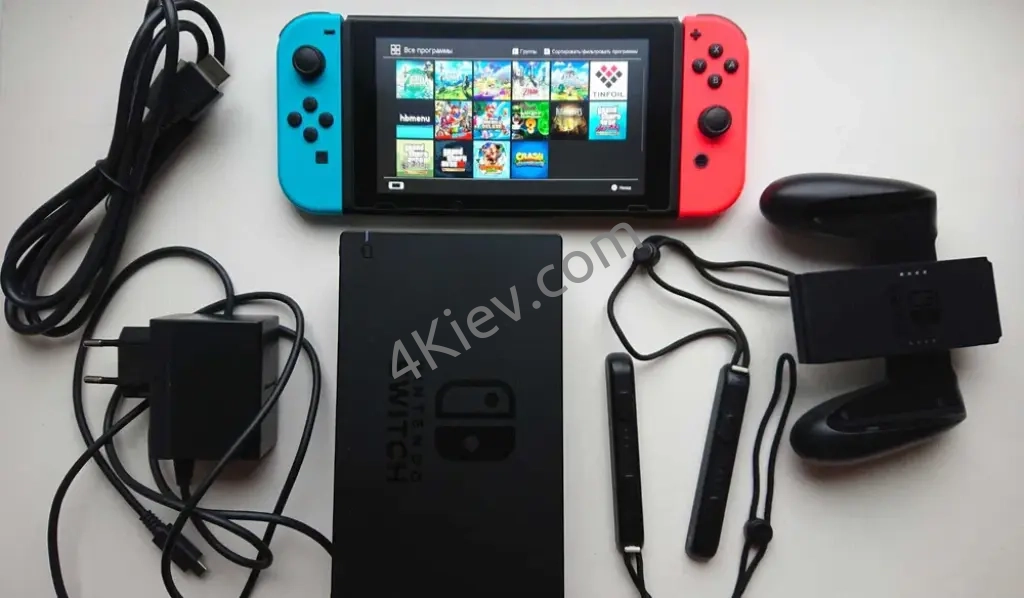 Nintendo Switch V1 +128GB все игры Бесплатно