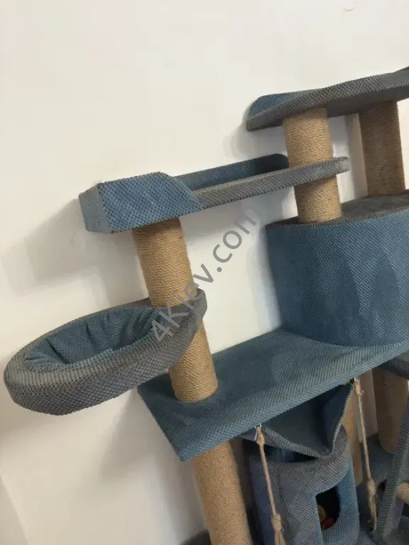 когтеточка, ігровий комплекс для котів, пентхауз коти будинок дряпалка