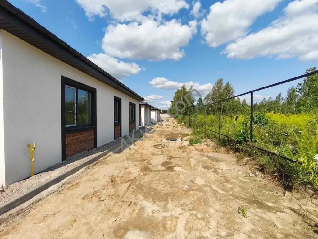 Одноповерховий будинок в Ворзелі 125 м.кв. 5 соток Газ