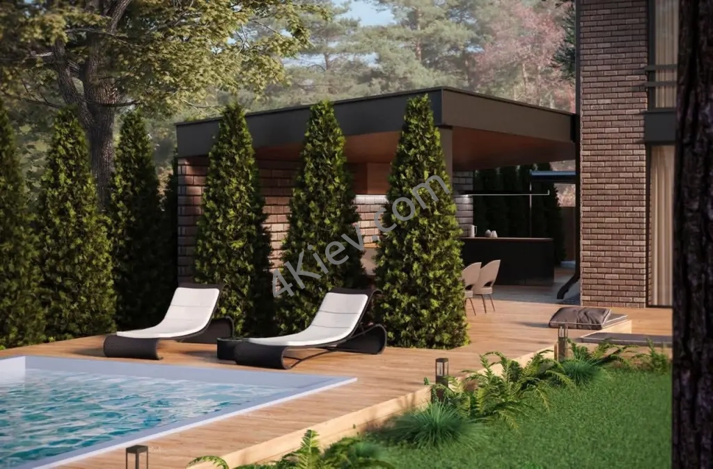 Cтильний двоповерховий будинок