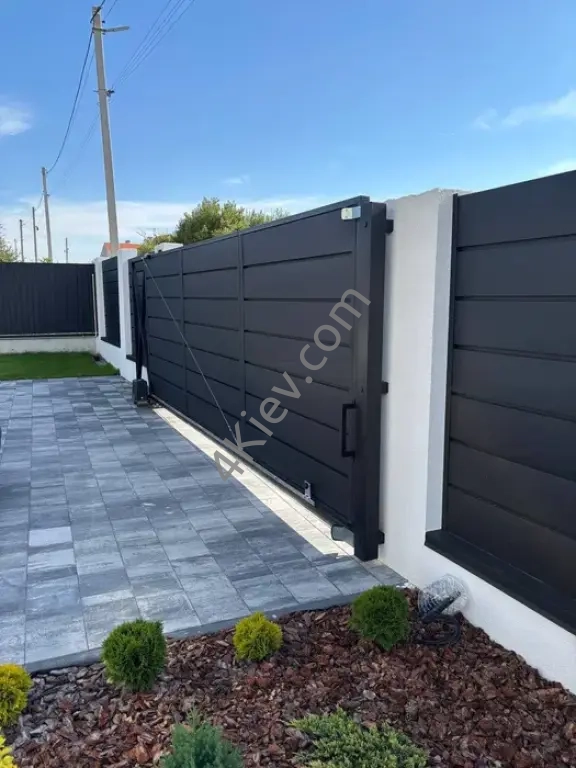 Паркани, забори, роздвижні ворота автоматичні, навіси, козирки