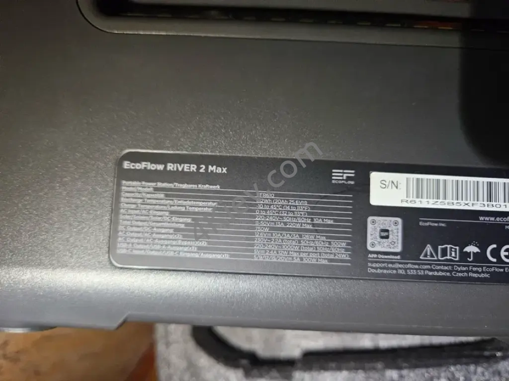 Зарядна станція Ecoflow River 2 Max з розетками 220 В