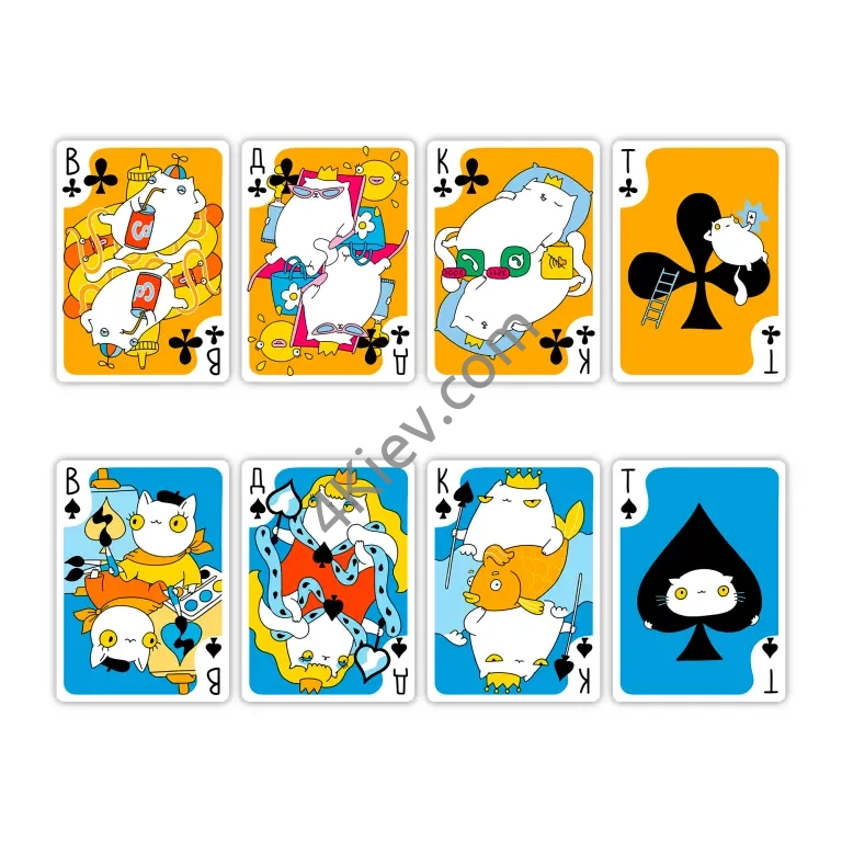 Гральні карти «Котячі»