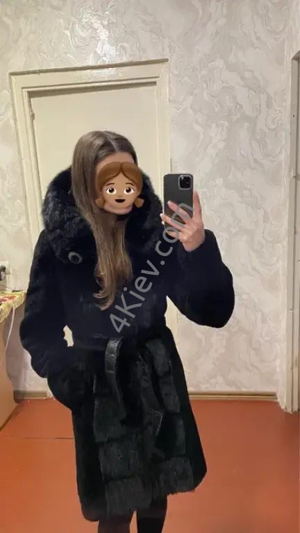 Шуба з мутону ідеальний стан