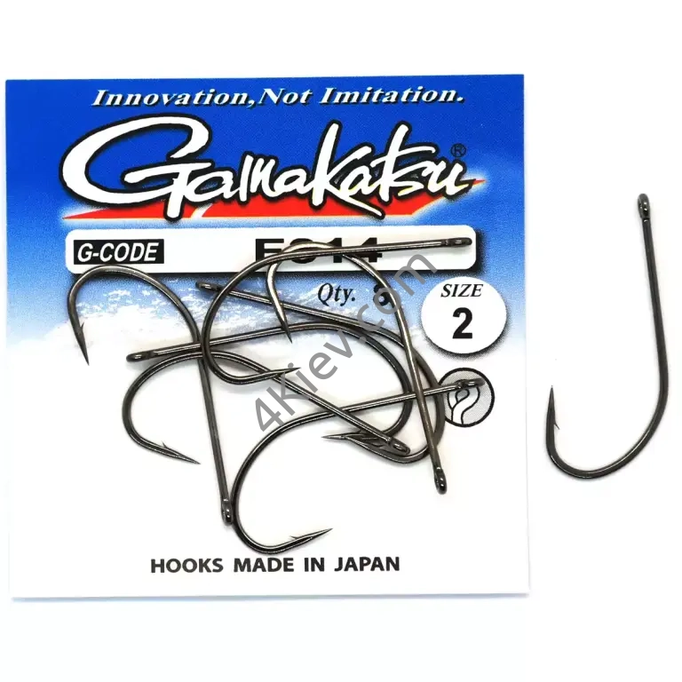 Крючки Gamakatsu F314 N/L Black