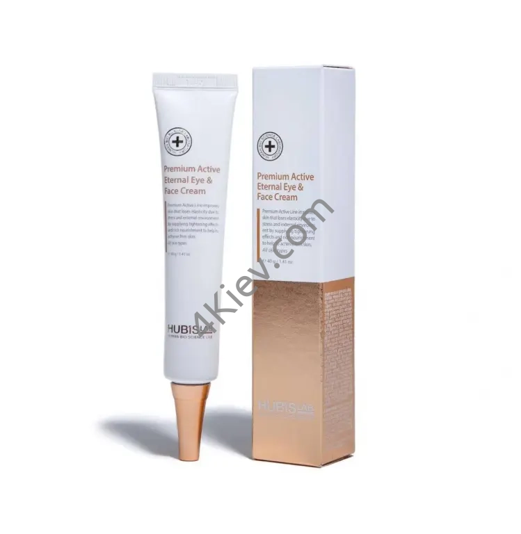 Міорелаксуючий та освітлюючий крем з пептидами Premium Active Eternal Eye & Face Cream, 40g
