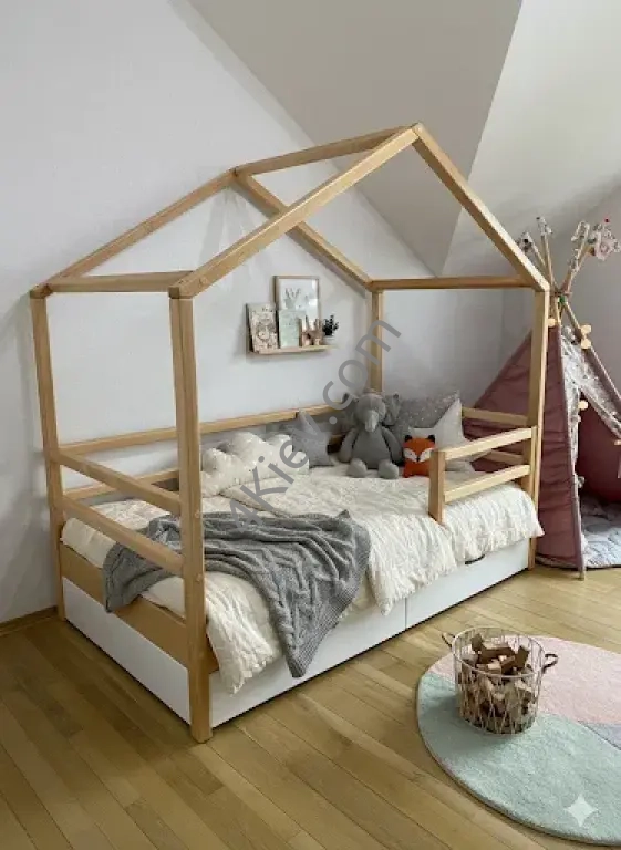 Ліжко кровать детская підліткове домик будиночок монтессорі горище